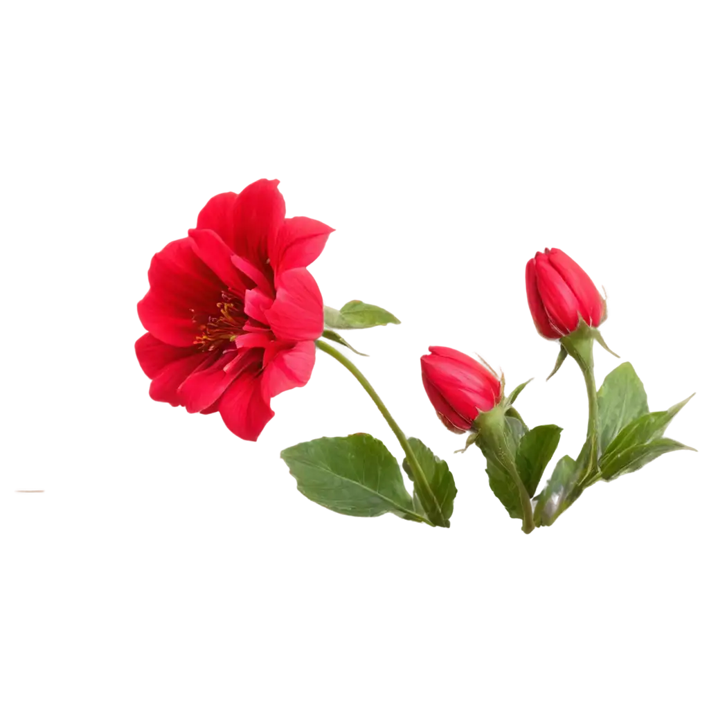 Red-Beautiful-Flower-PNG-Captivating-Floral-Imagery-for-Online-Engagement