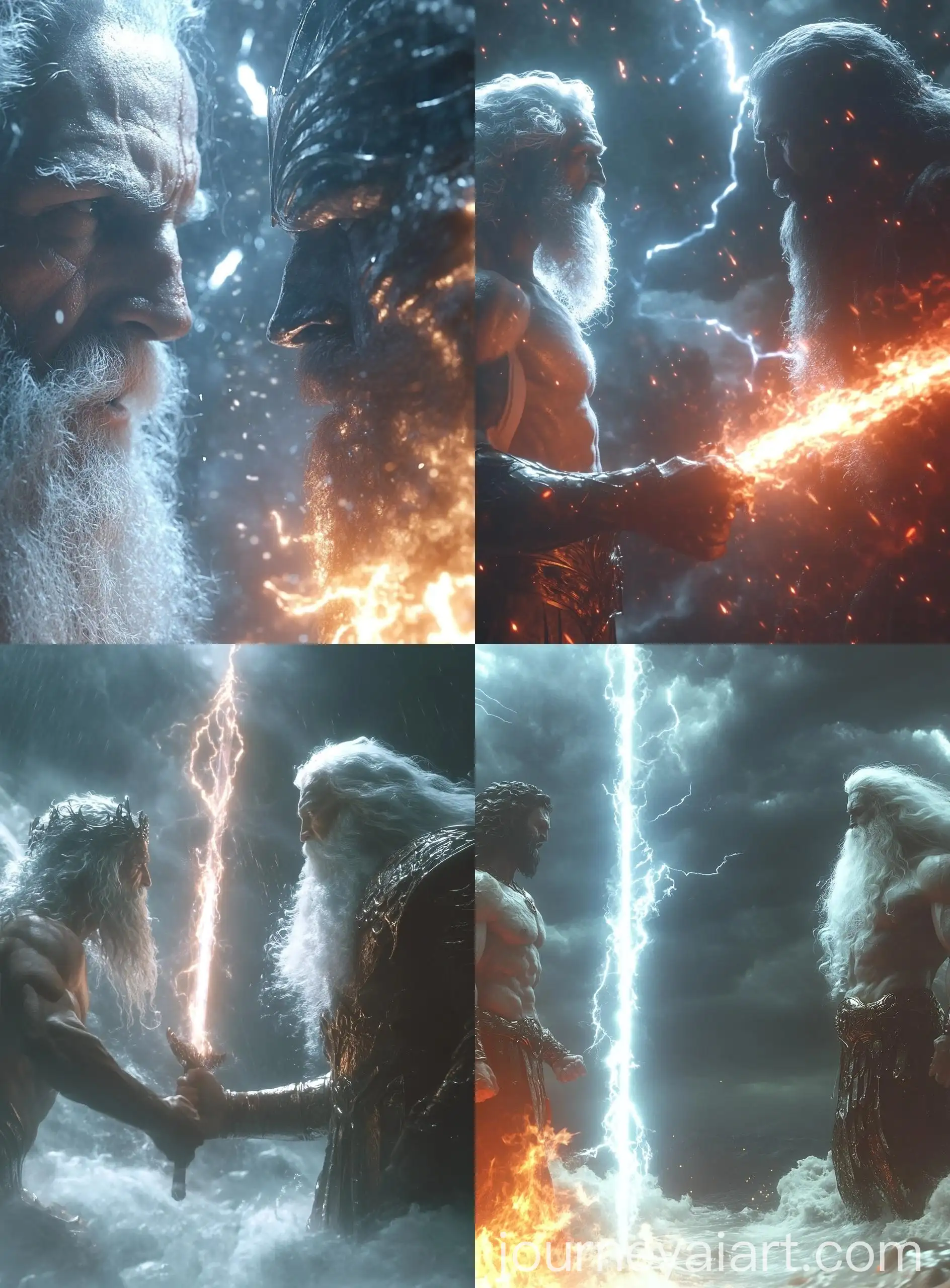 Epic-Battle-of-Olympus-Zeus-vs-Neptune-Thunder-and-Lightning