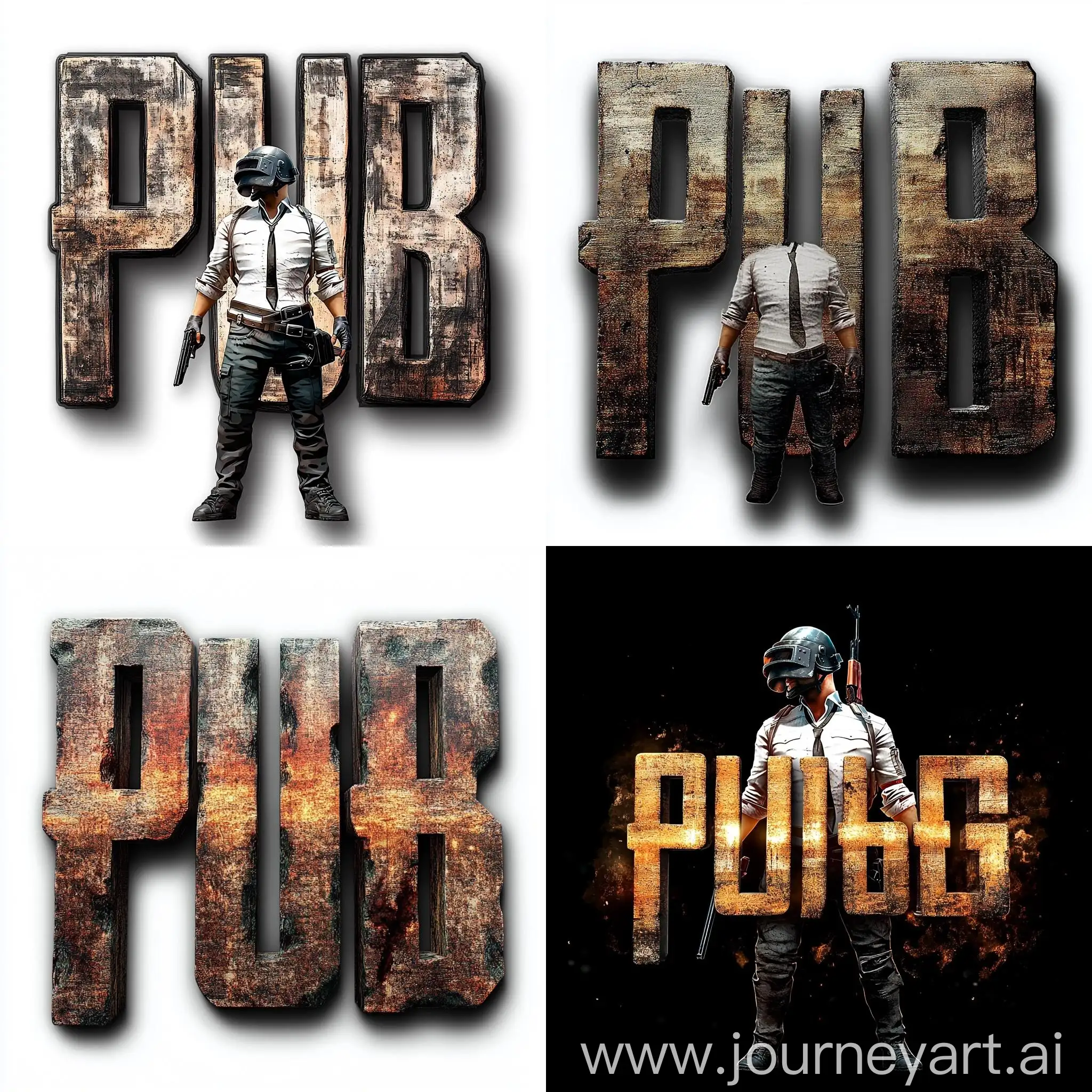 PUBG-Mobile-Style-Logo-Design-with-PNG-Format