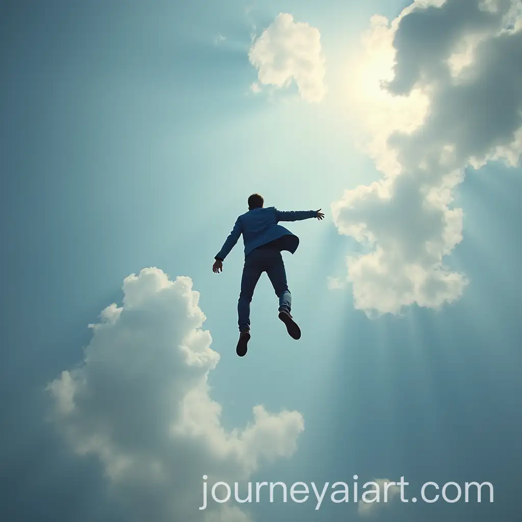 Dramatic-Scene-of-a-Man-Falling-from-the-Sky