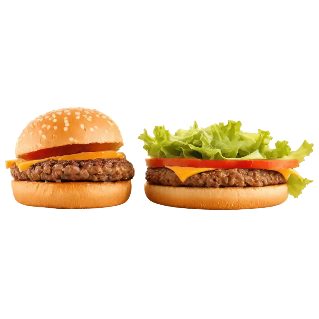 Crispy-Burger-PNG-Delicious-and-HighQuality-Image-of-a-Gourmet-Burger