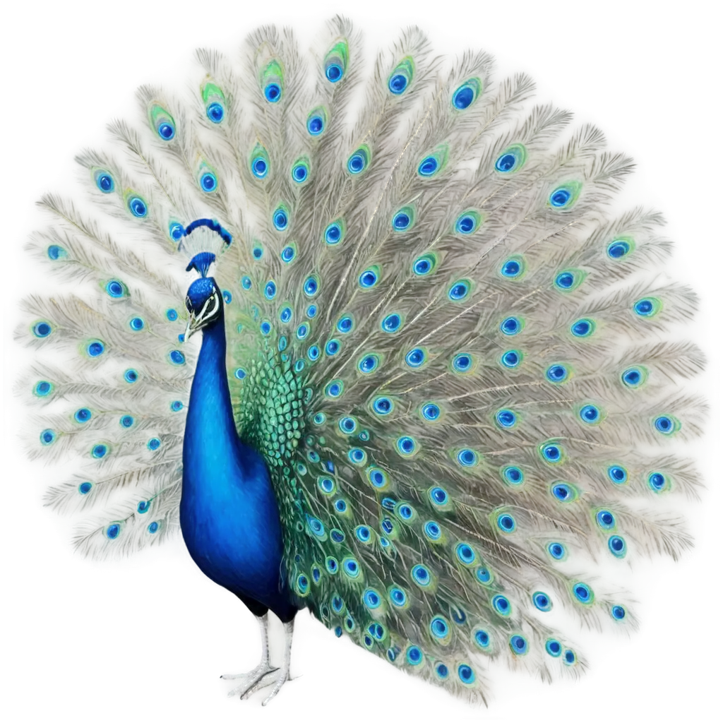 Stunning-PNG-Image-of-a-Majestic-Peacock-in-a-Mystical-Forest-with-Iridescent-Feathers-and-Ethereal-Lighting