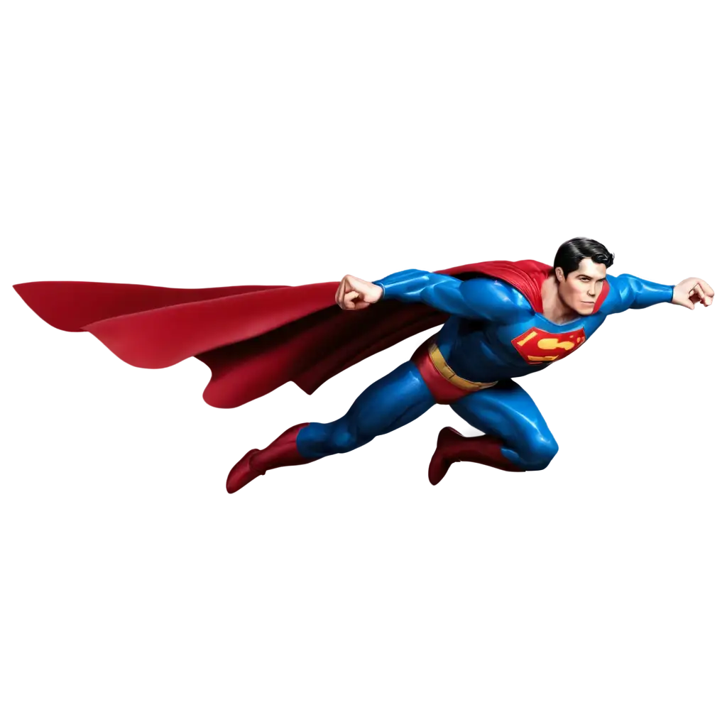 Superman-Flying-PNG-Image-HighQuality-Transparent-Background-for-Versatile-Use
