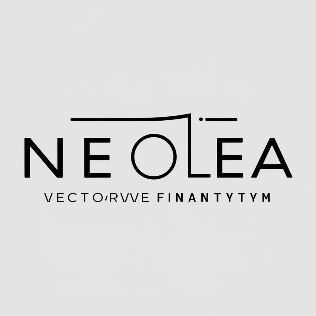 LOGO Design for Neolea Vector Logo with Modern Symbol for Finance Industry