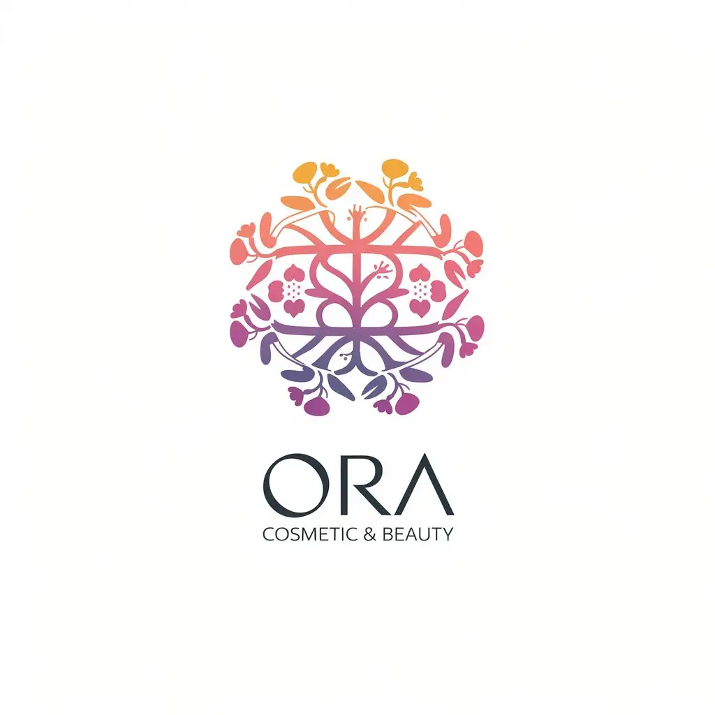 LOGO Design for Ora Cosmetic Beauty Natural Attractive Korean Brand with Retail Industry Appeal