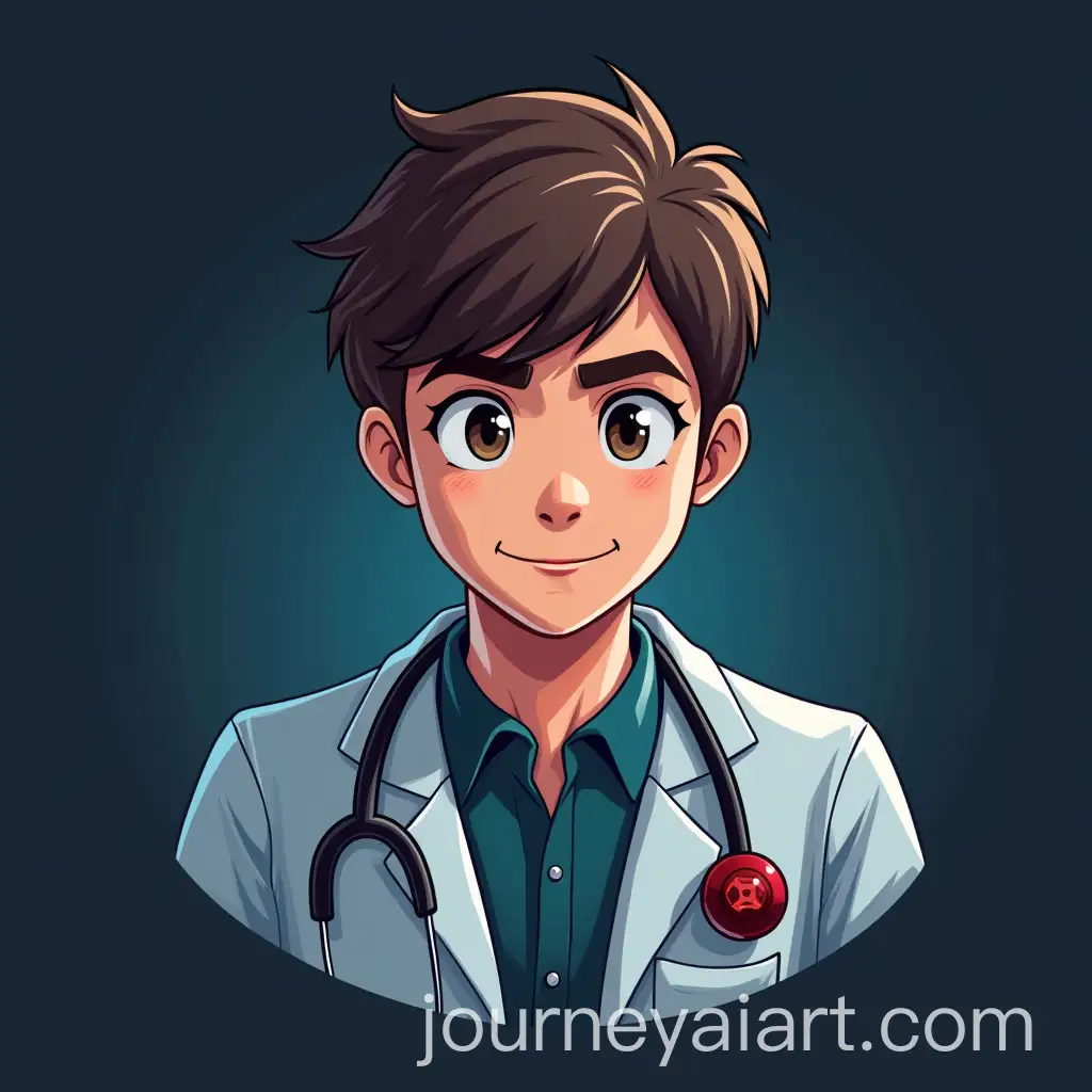 Youthful-Gamer-Logo-Featuring-a-Young-Boy-as-a-Doctor