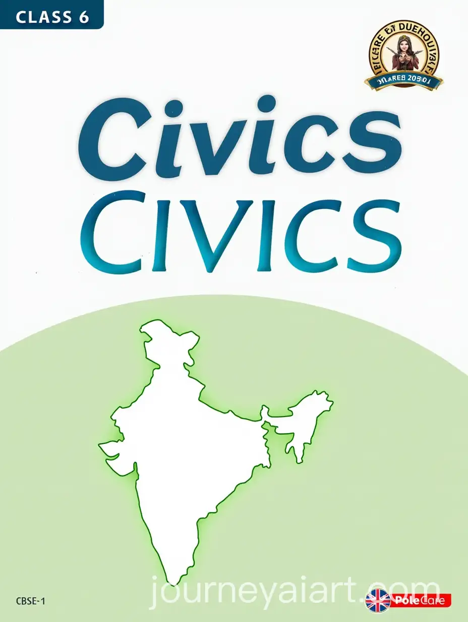 Class-6-CBSE-Civics-Book-Cover-Featuring-Indias-Unity-in-Diversity-and-Civic-Values