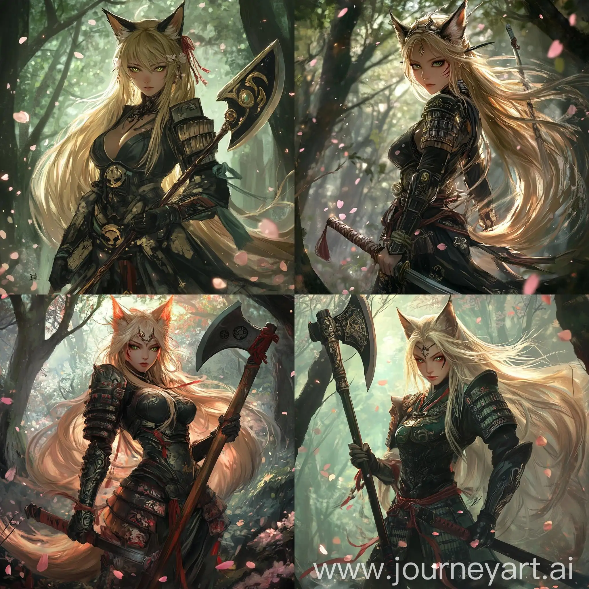 Ethereal-Kitsune-Warrior-in-Serene-Anime-Forest