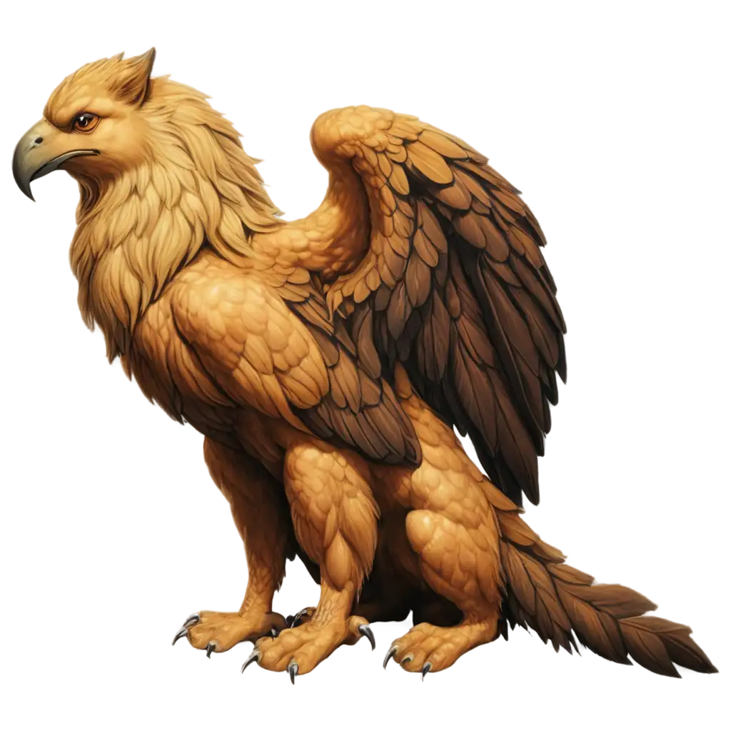 Griffin-Resting-PNG-Capture-the-Majesty-of-This-Mythological-Creature-in-High-Quality