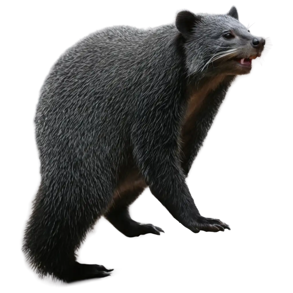 PNG-Image-Usage-AnalysisBinturong-Walking-PNG-Image-HighQuality-Wildlife-Art-for-Diverse-Applications