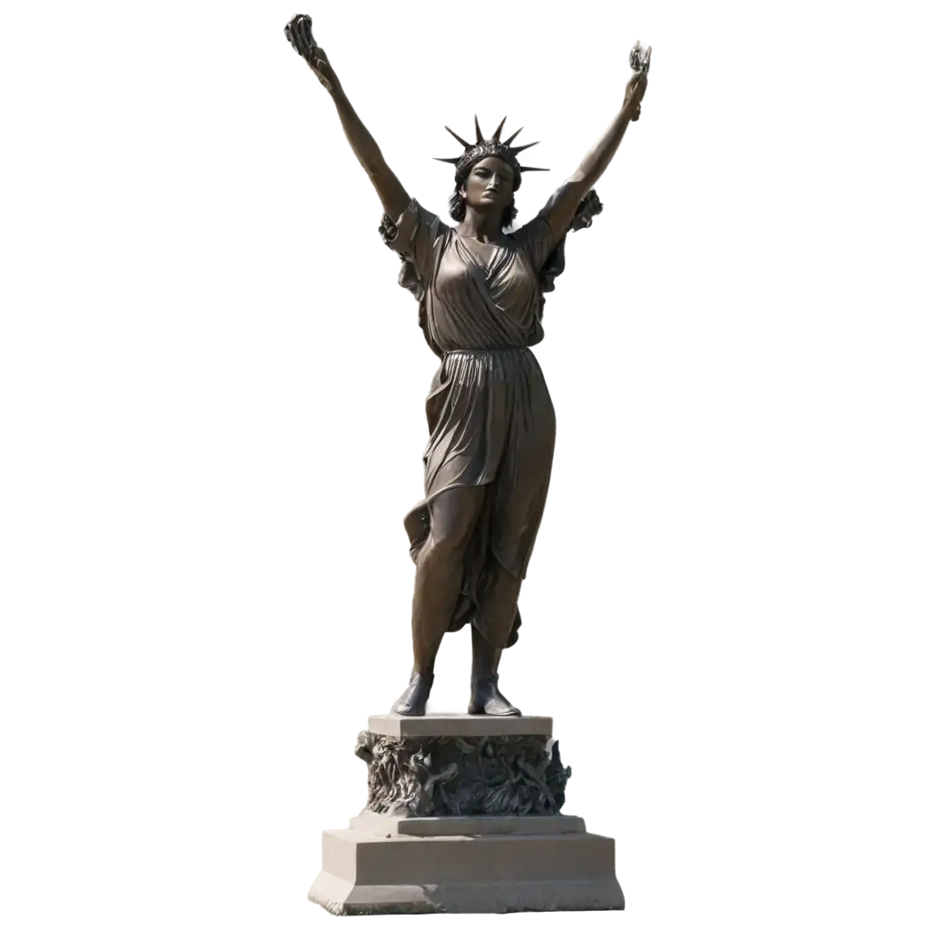 Freedom-Statue-PNG-Symbolizing-Liberty-and-Hope-in-Digital-Art