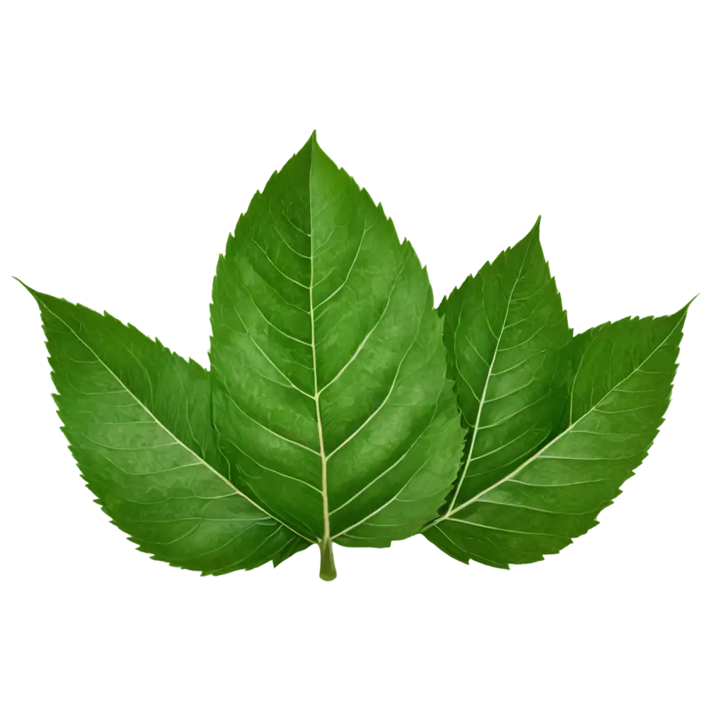 Stunning-Green-Color-Leaves-PNG-Image-for-HighQuality-Visuals