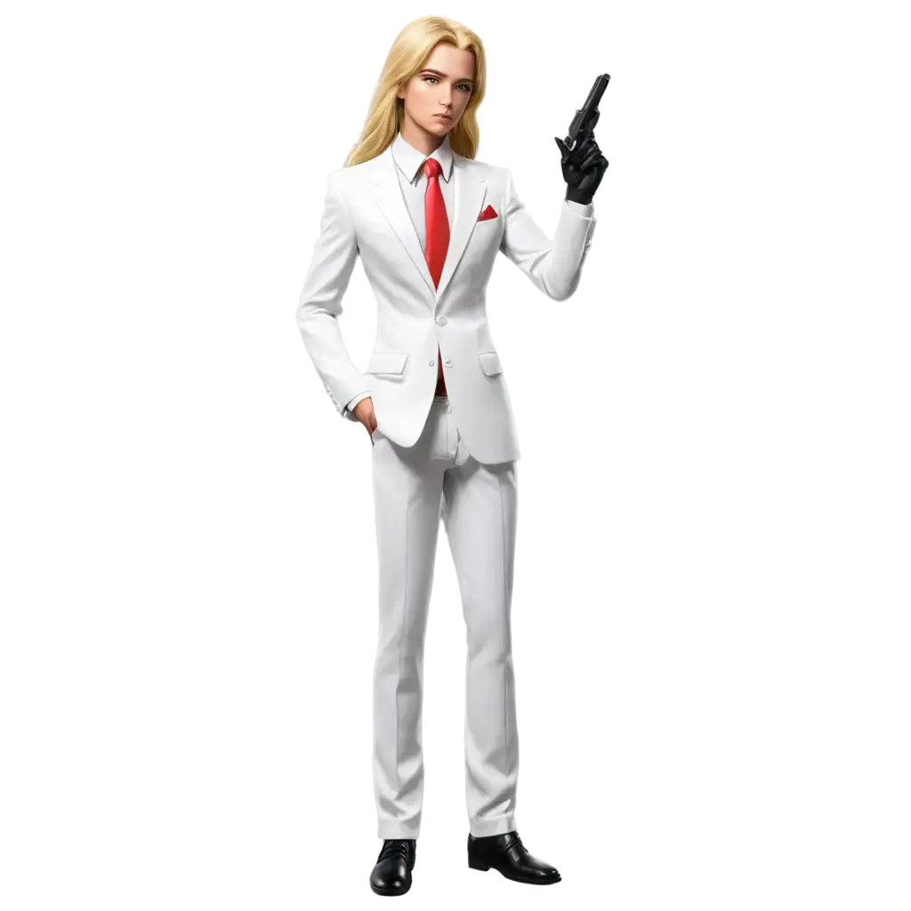 Full-Body-Long-Blonde-Hair-Mobster-Russian-in-White-Suit-Anime-Style-PNG-Image