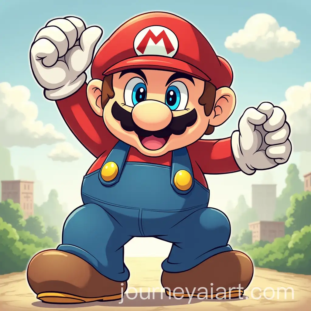 Anime-Style-Mario-Bros-Inspired-Characters-in-Action