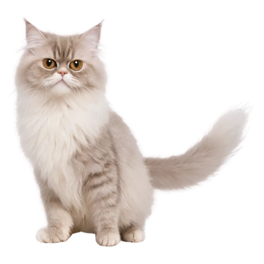 Persian-Cat-PNG-Graceful-Feline-Beauty-in-HighQuality-Format