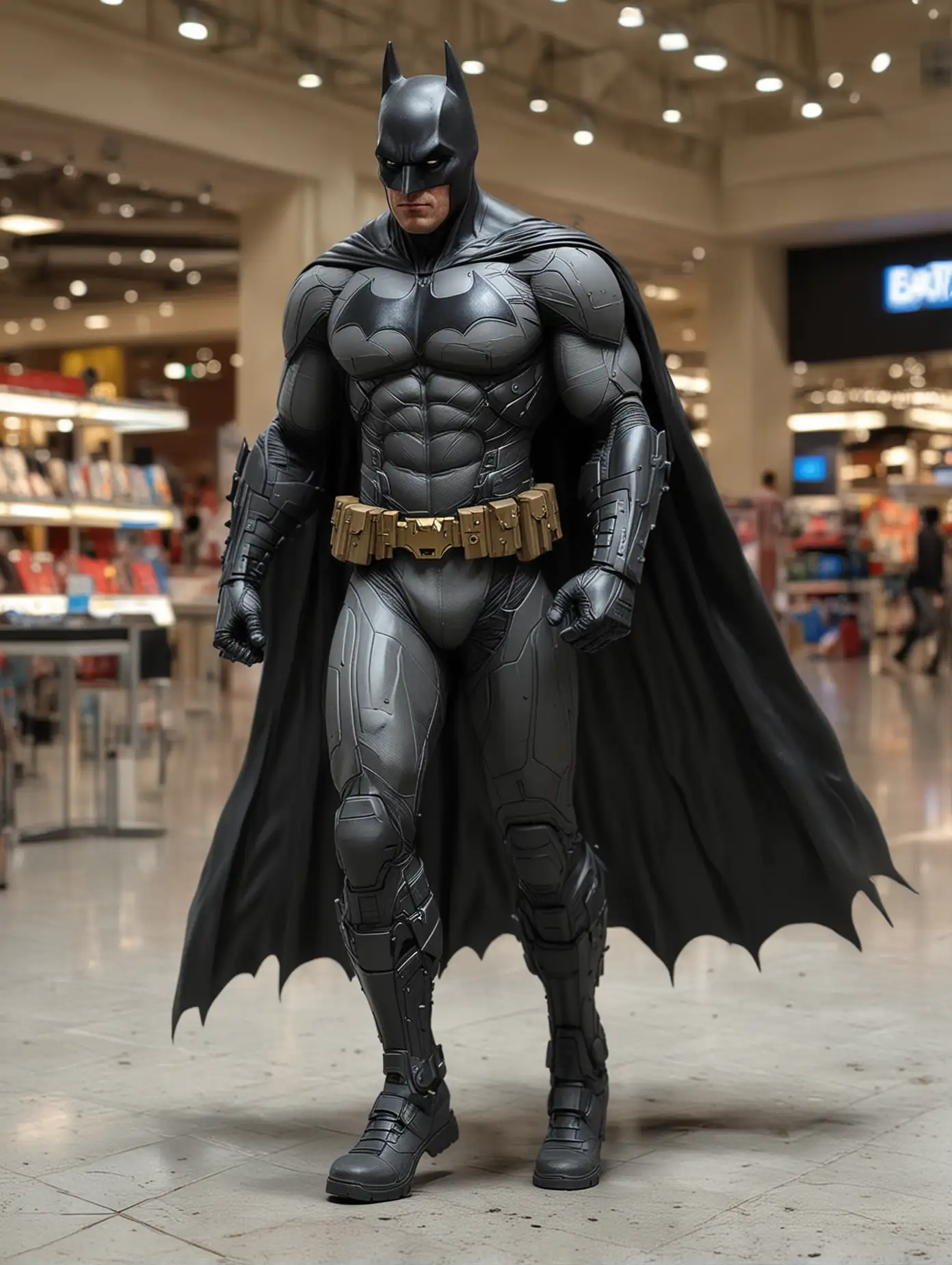 Realistic-Batman-in-Running-Side view-in-2024s-Mall