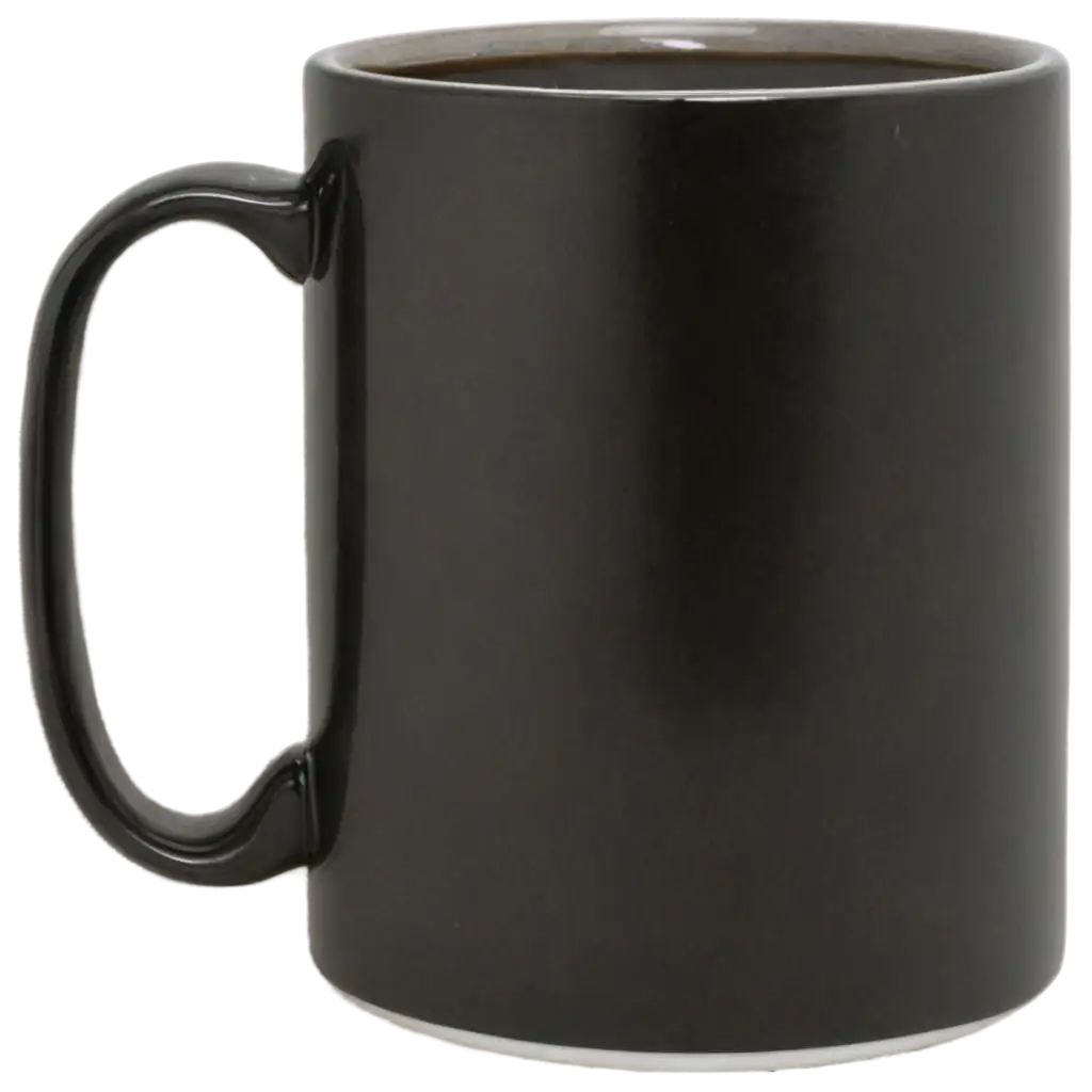 Generate an image of a coffee mug that, when examined closely, reveals a faint, shifting panorama of all the mornings it has witnessed.