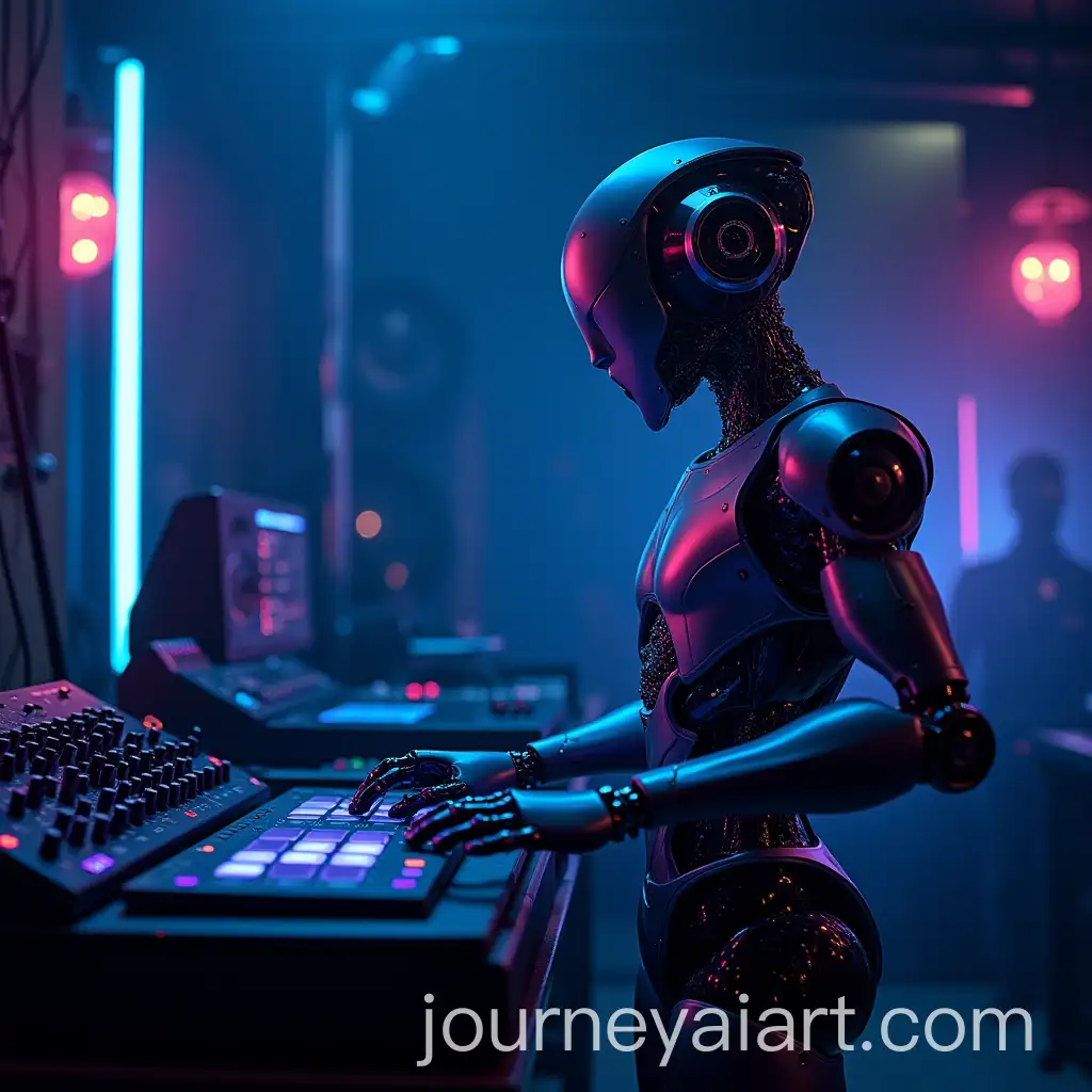 Futuristic-Robot-in-HighTech-Studio-for-Master-Prestige-Sample-PackAI-Art-Prompt-Expansion-Cover