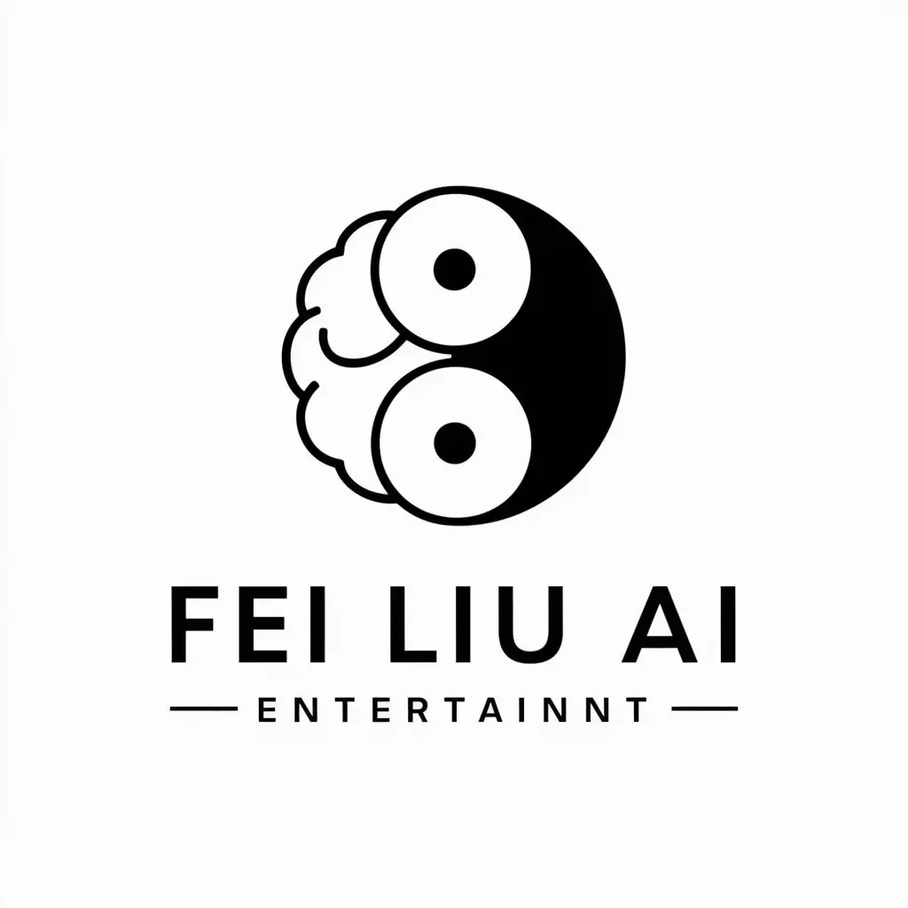 LOGO-Design-for-Fei-Liu-AI-Brainstorm-with-FL-Letter-YinYang-Symbolism