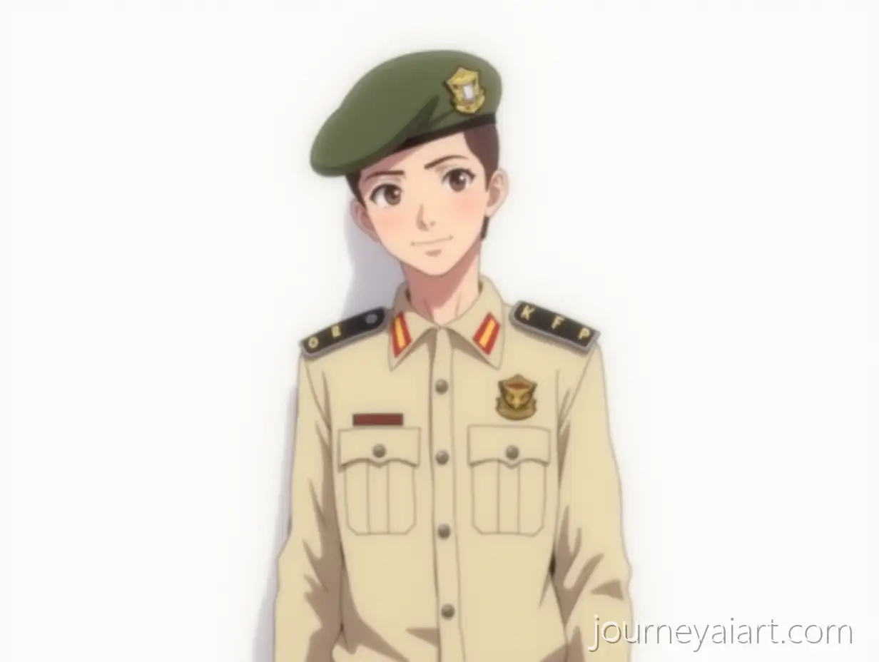 AnimeStyle-Portrait-of-Indonesian-CBPKPP-Officer-in-Official-Uniform