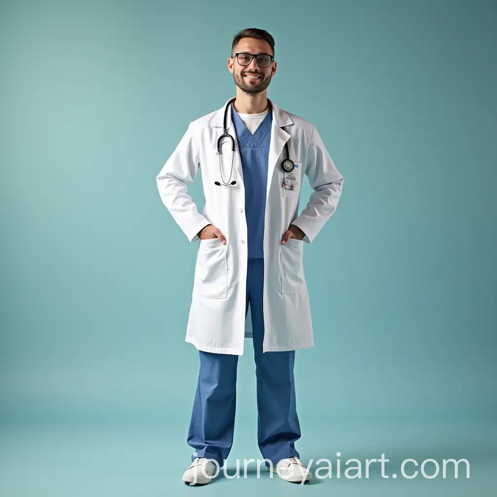 Doctor-Holding-a-Medical-Card-in-a-Professional-Setting