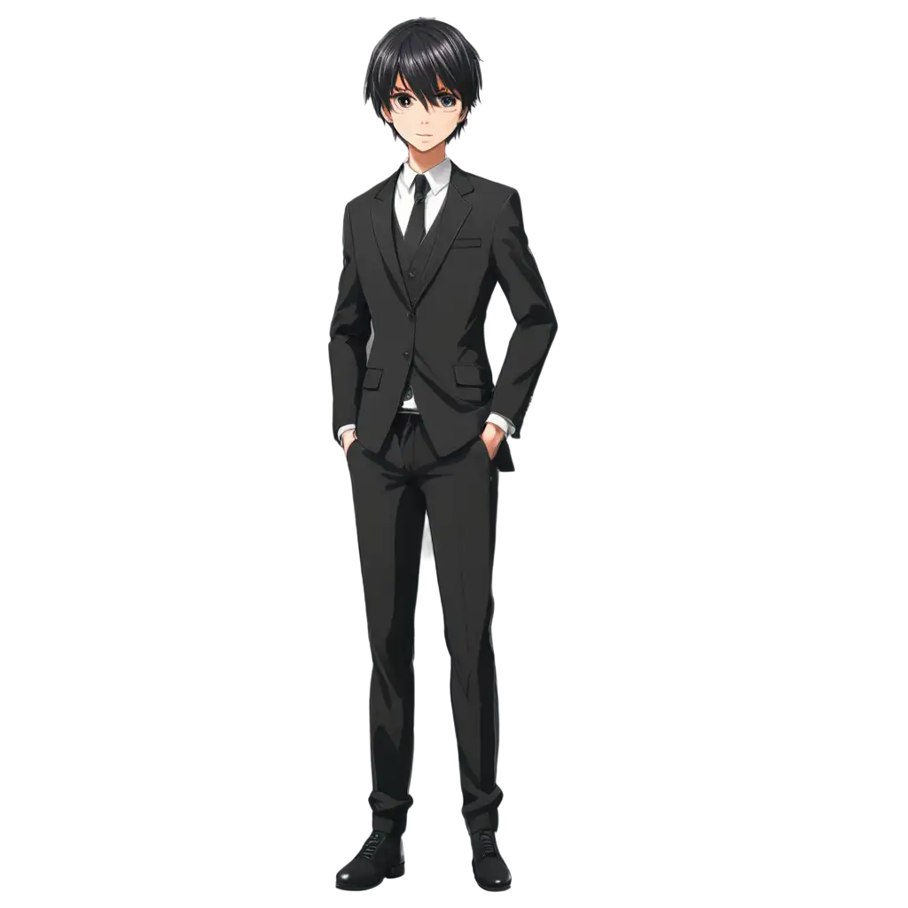 Anime-Character-Boy-in-Black-Suit-PNG-HighQuality-Image-for-Digital-Art-Design