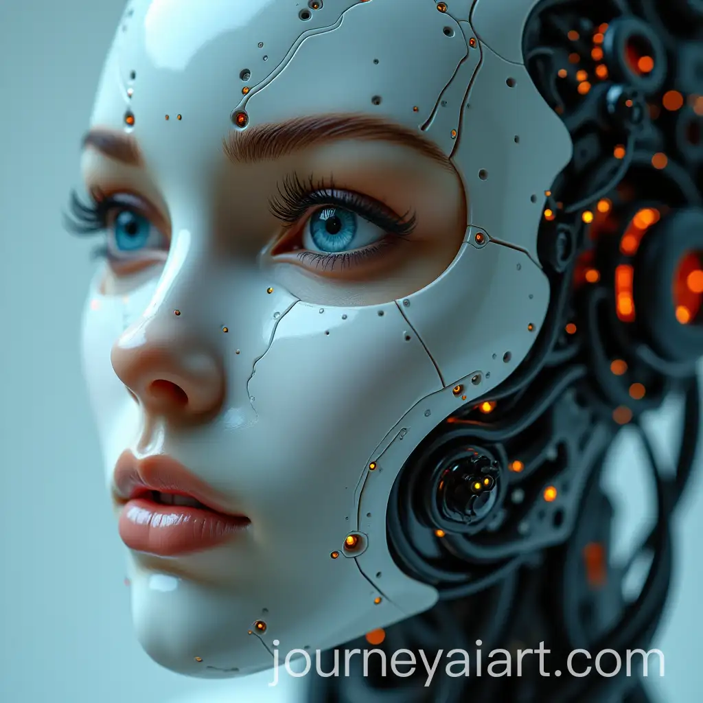 Closeup-of-Intricate-AI-Robot-Face-with-Mechanical-Details