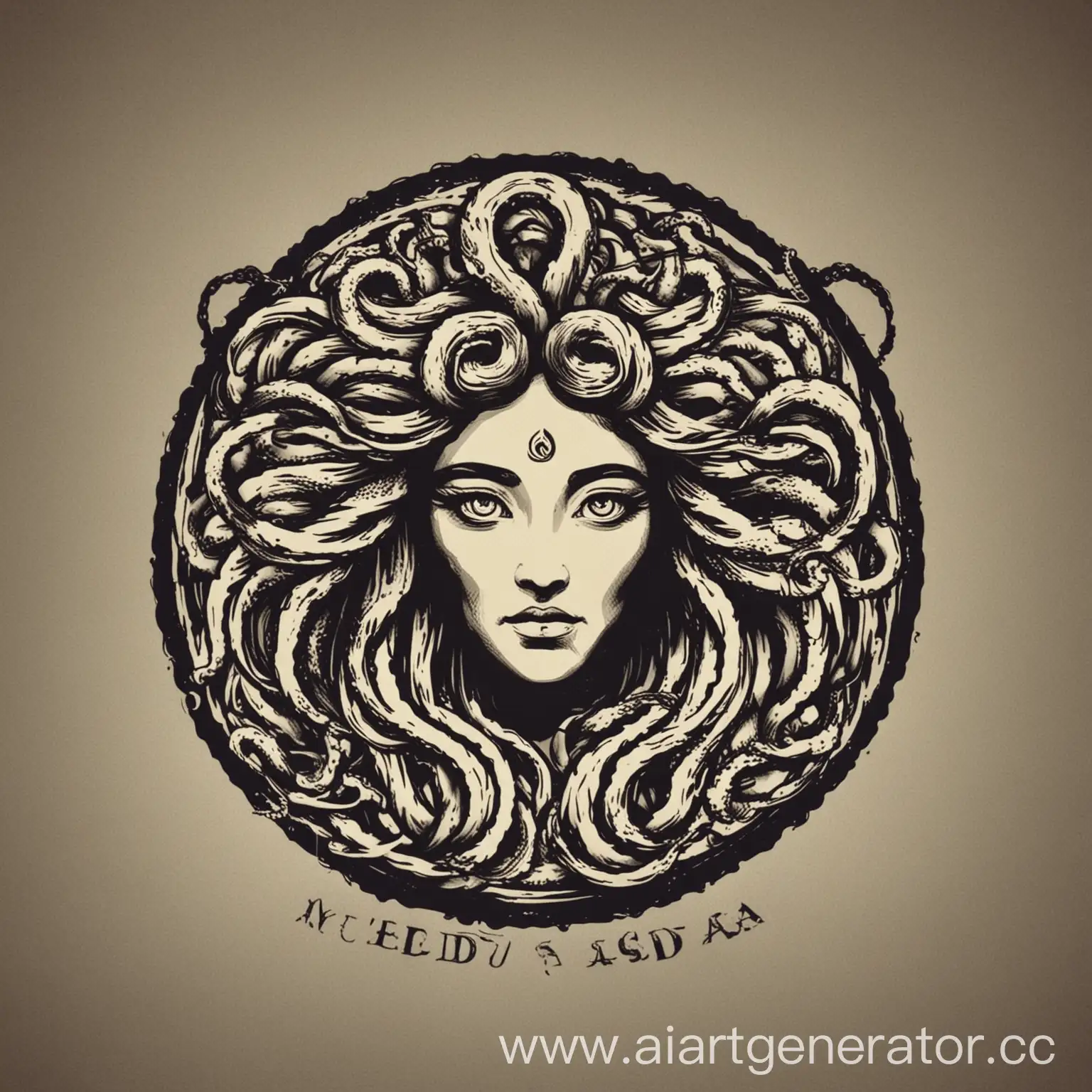 Mythical-Medusa-Advertising-Agency-Logo-Design