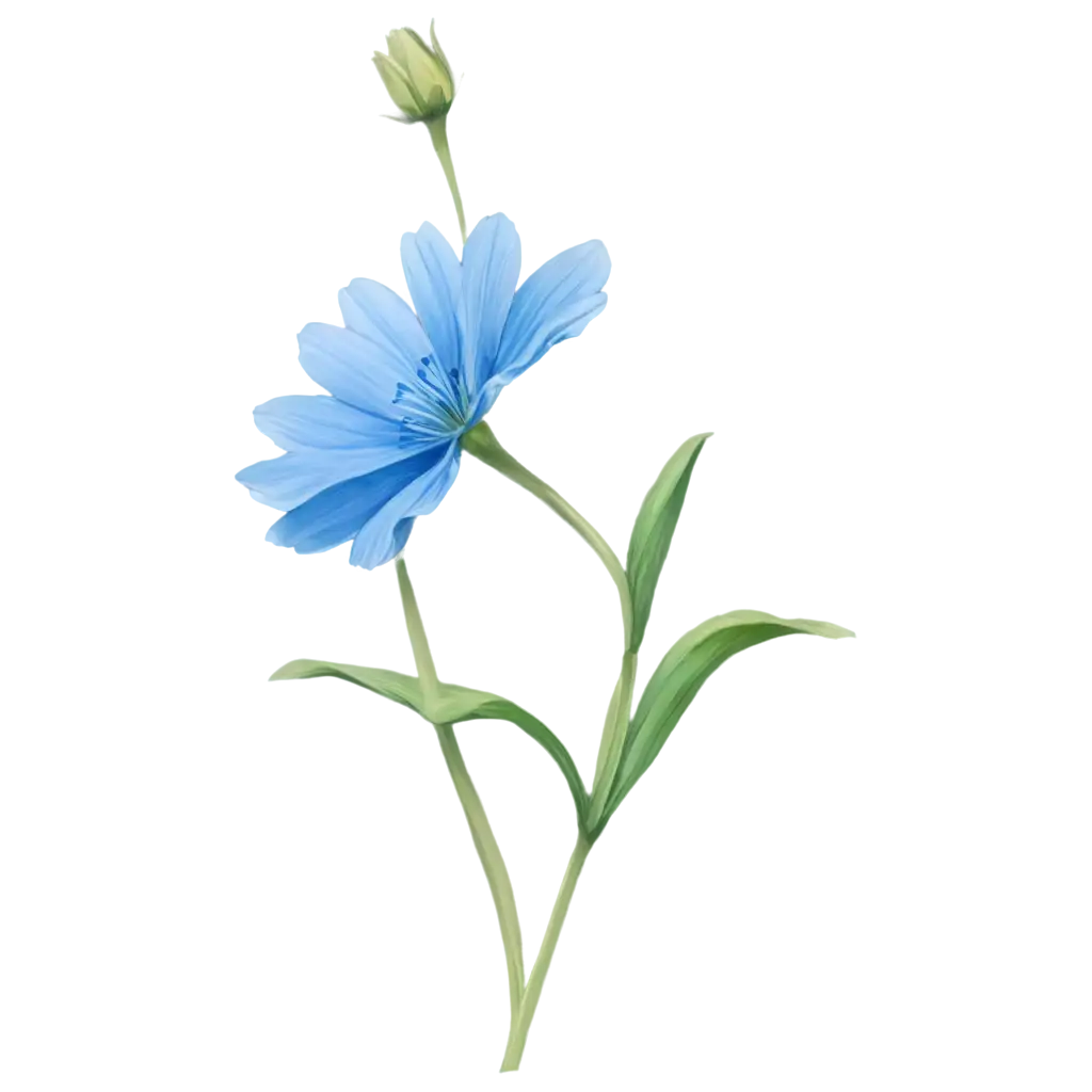 Vivid-Blue-Flower-PNG-Captivating-Floral-Art-for-Digital-Projects