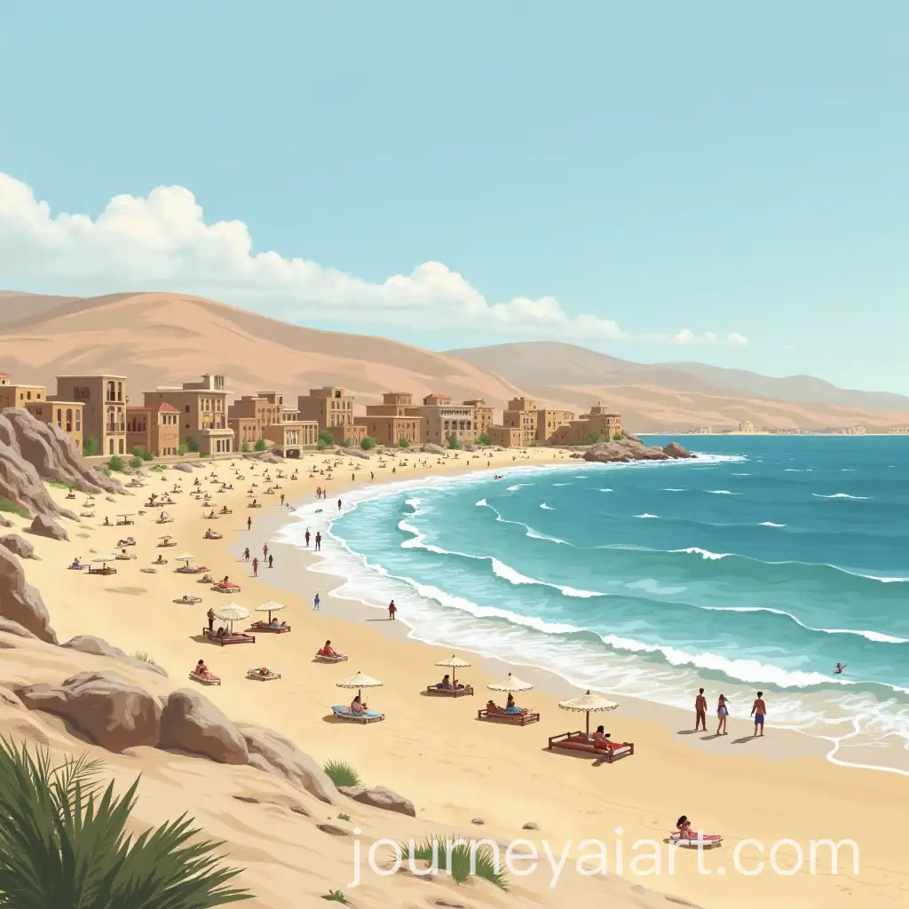 Scenic-GhardaAI-Image-Prompt-Expansiona-Landscape-with-a-Beach-in-the-Background