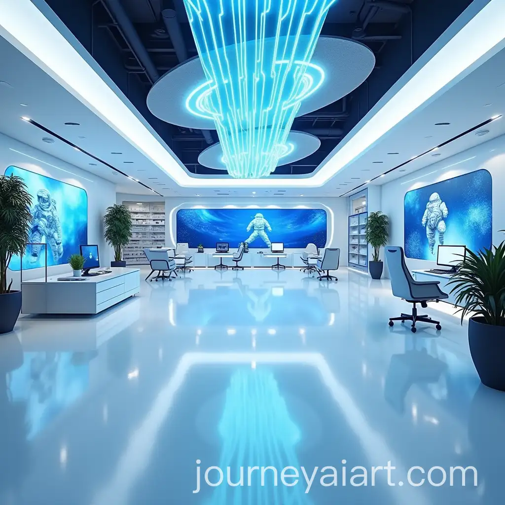 Futuristic-Retail-Space-with-SpaceThemed-Design-and-Innovative-Technology