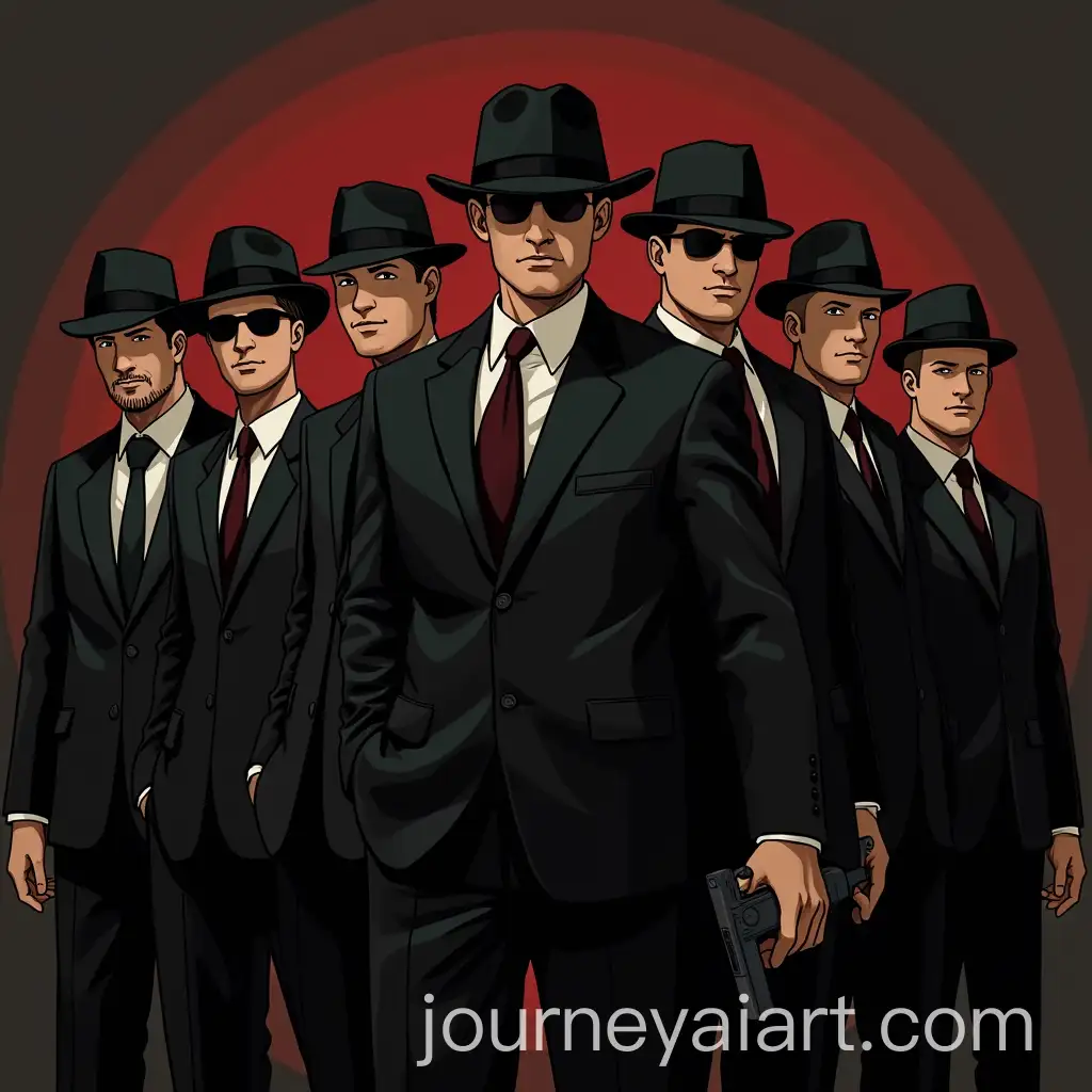 Mafia-Members-in-Classic-1920s-Gangster-Style
