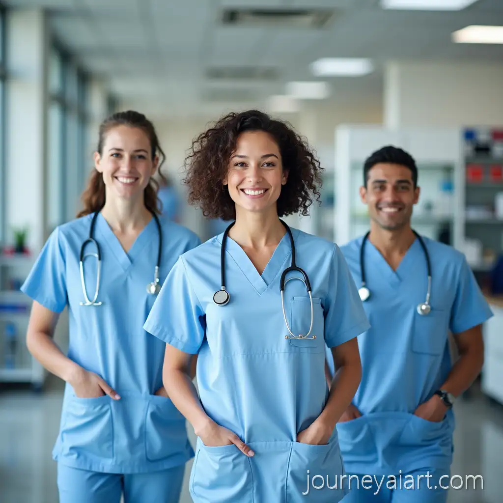 Phlebotomist-in-Professional-Medical-Laboratory-Uniform