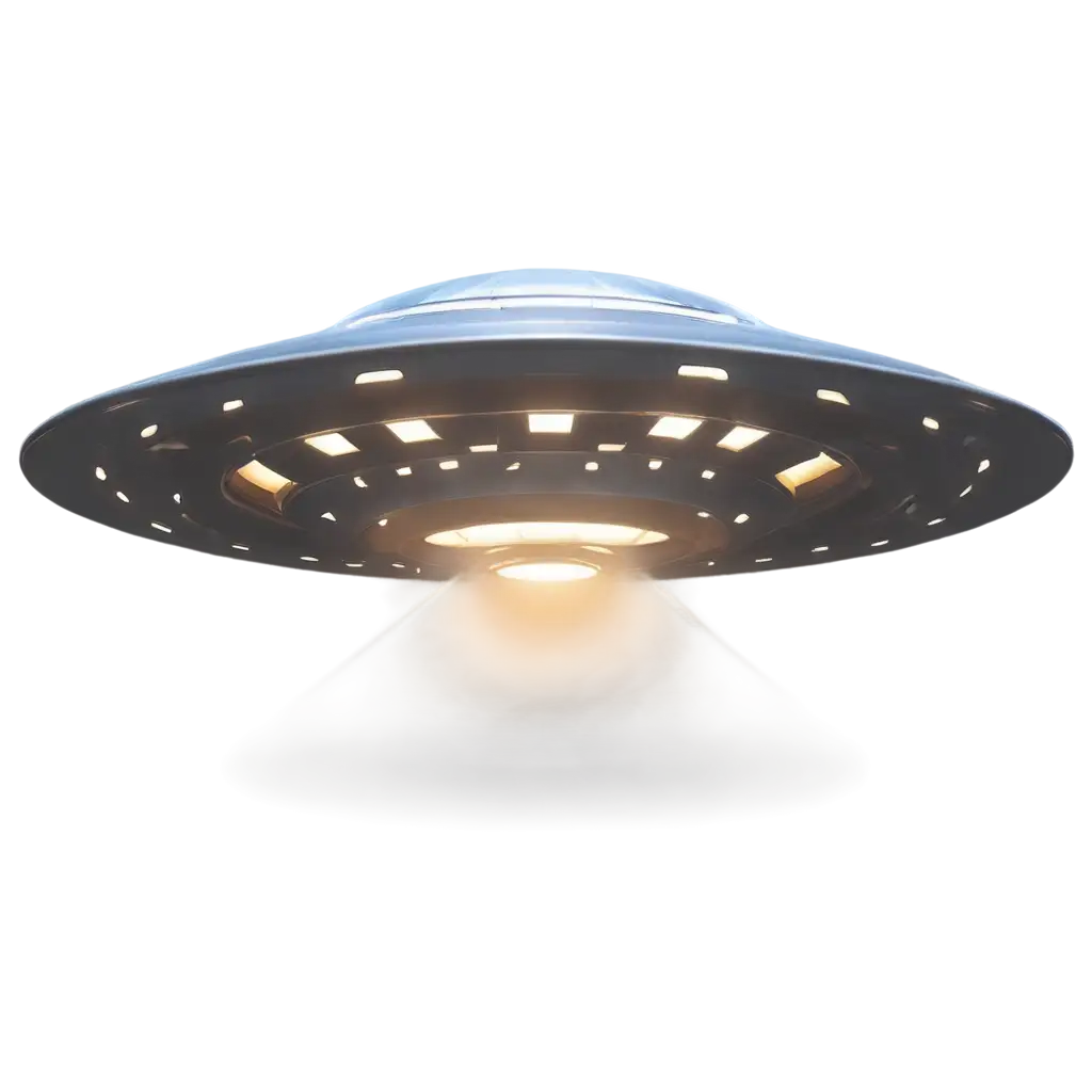 UFO-with-Light-PNG-Image-for-HighQuality-Graphics-and-Visual-Impact