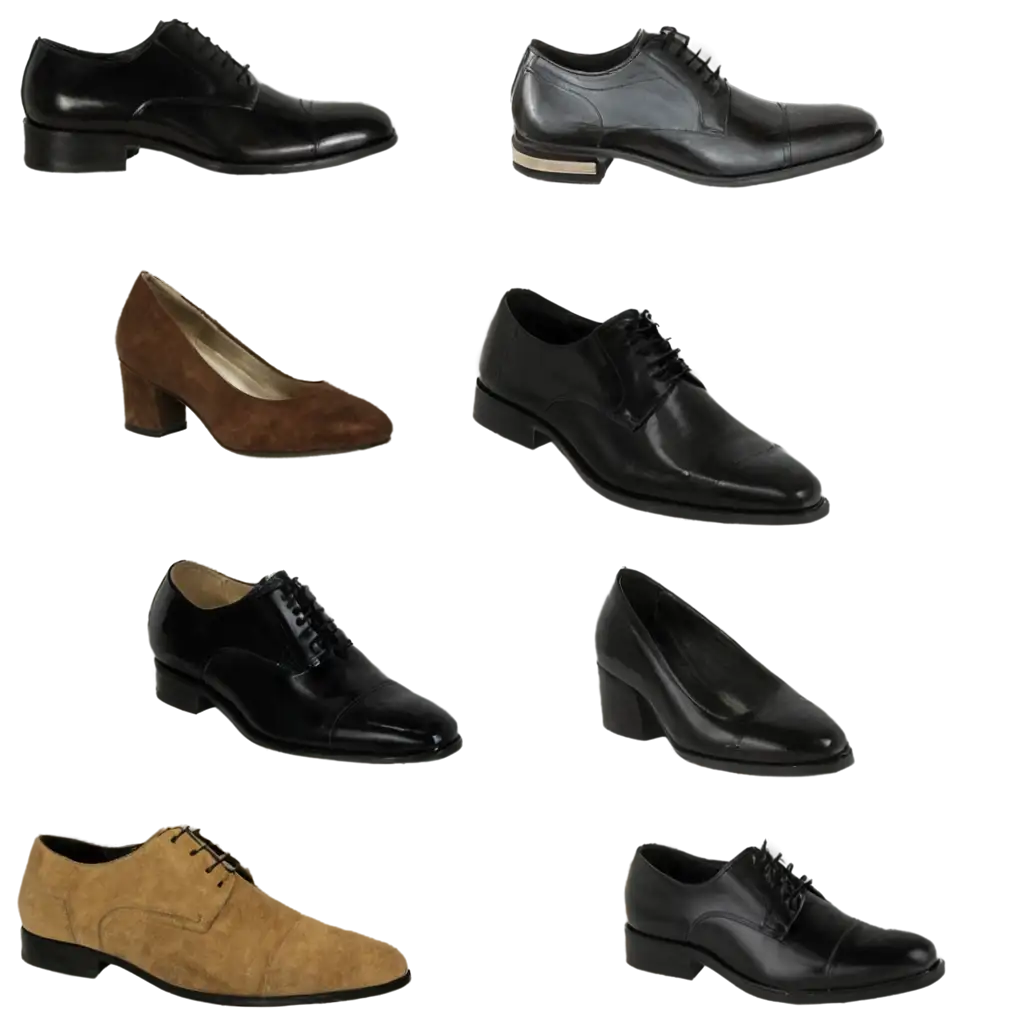 Group-of-Shoes-PNG-Image-Gents-and-Ladies-Footwear-Collection