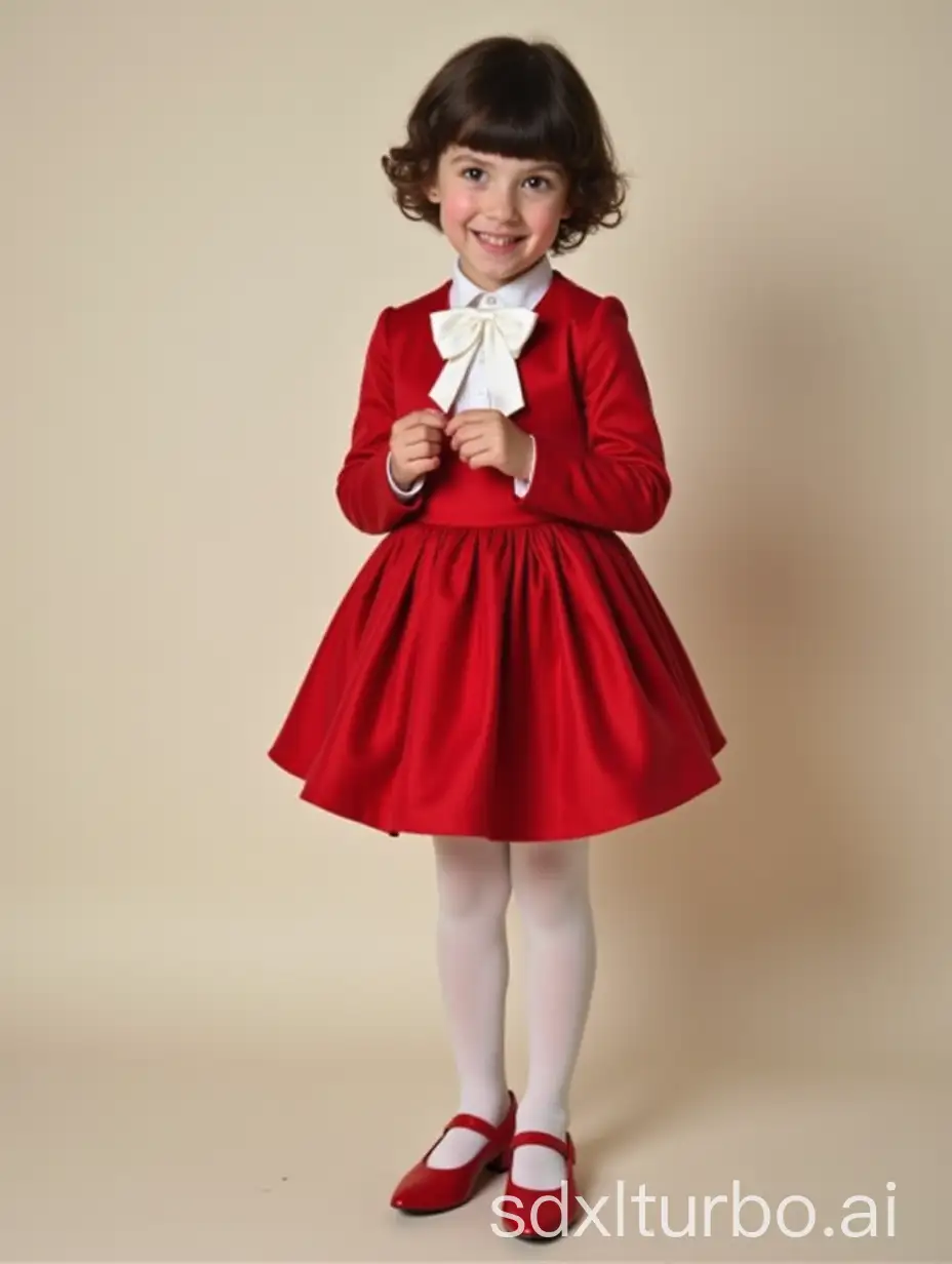 18YearOld-Boy-in-Red-Skirt-Suit-and-White-Bow-Blouse