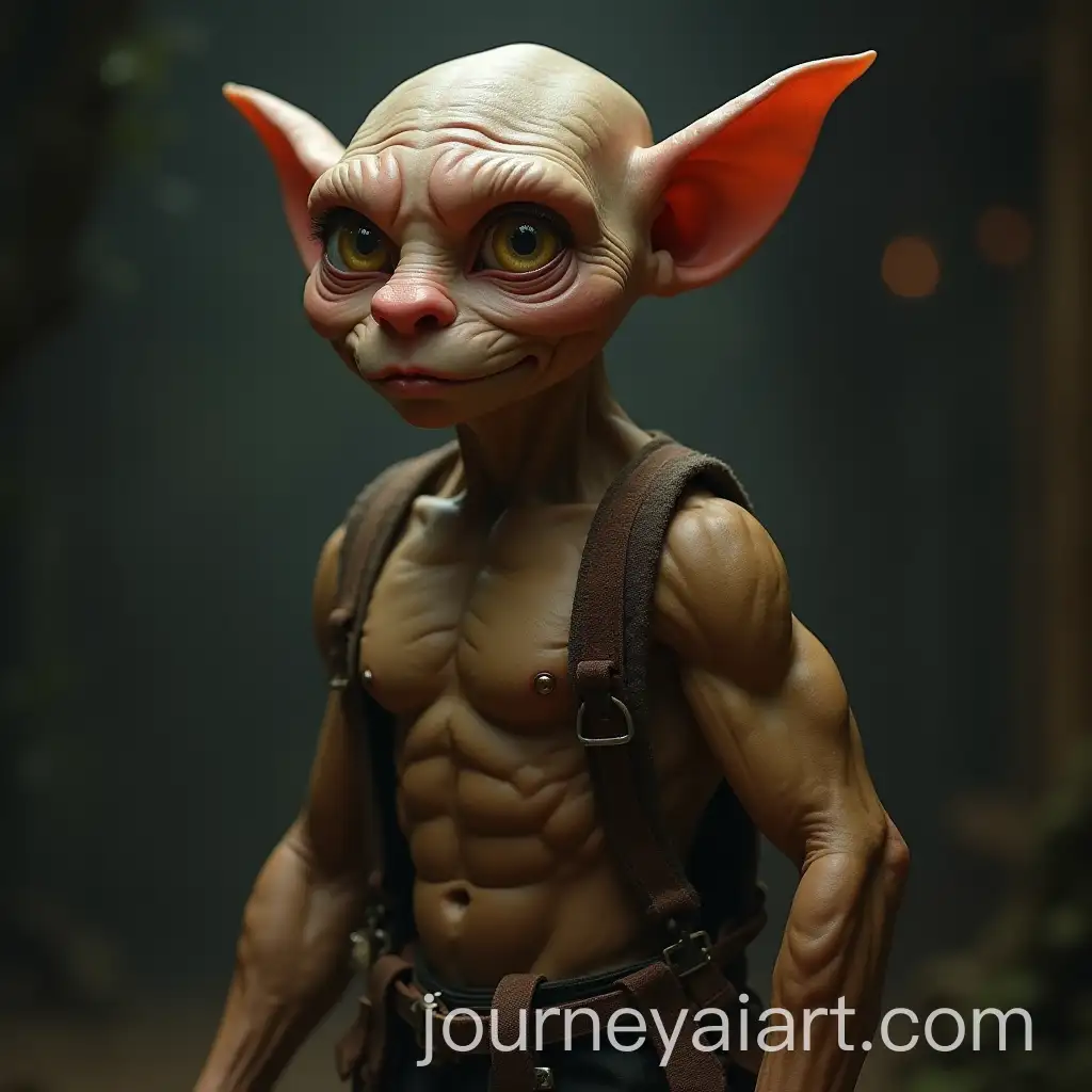 Dobby-Character-with-Bodybuilders-Physique