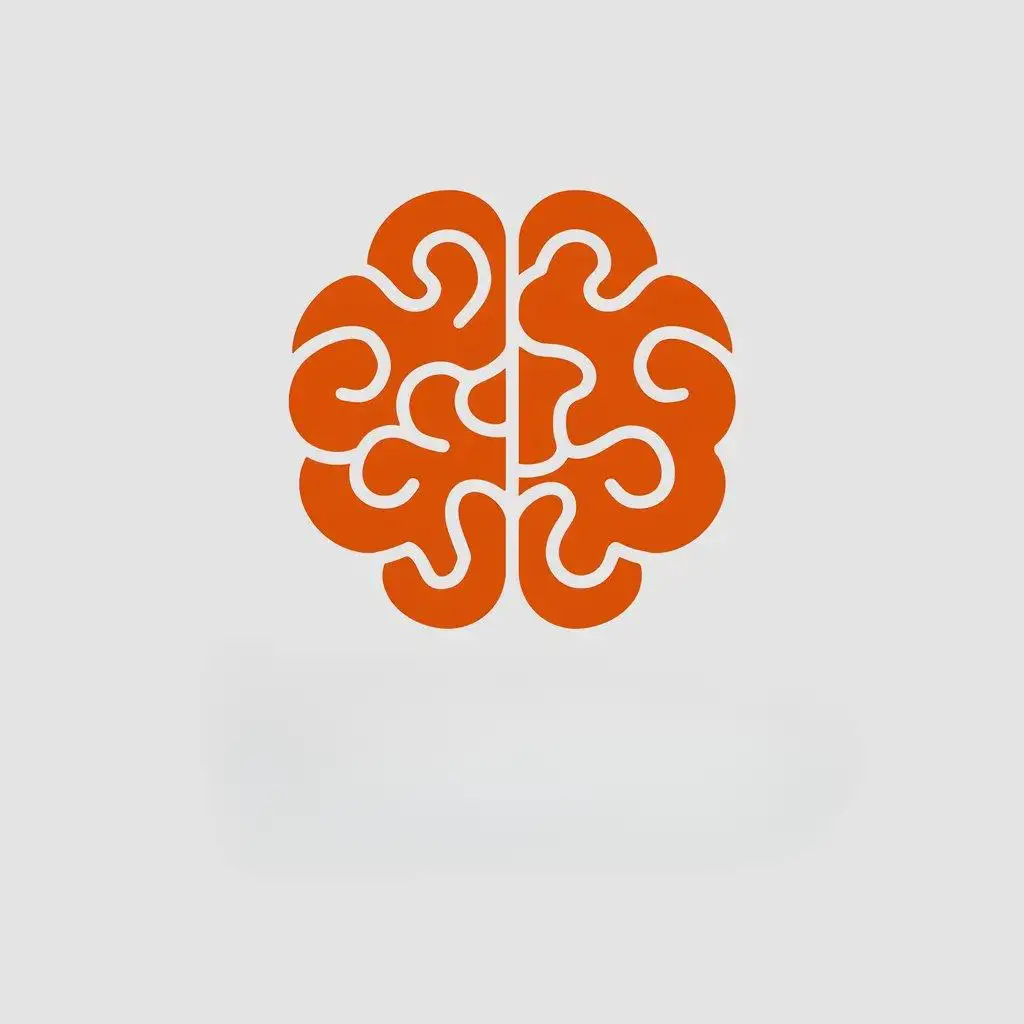 a vector logo design,with the text "mind", main symbol:round, mind,Moderate,clear background