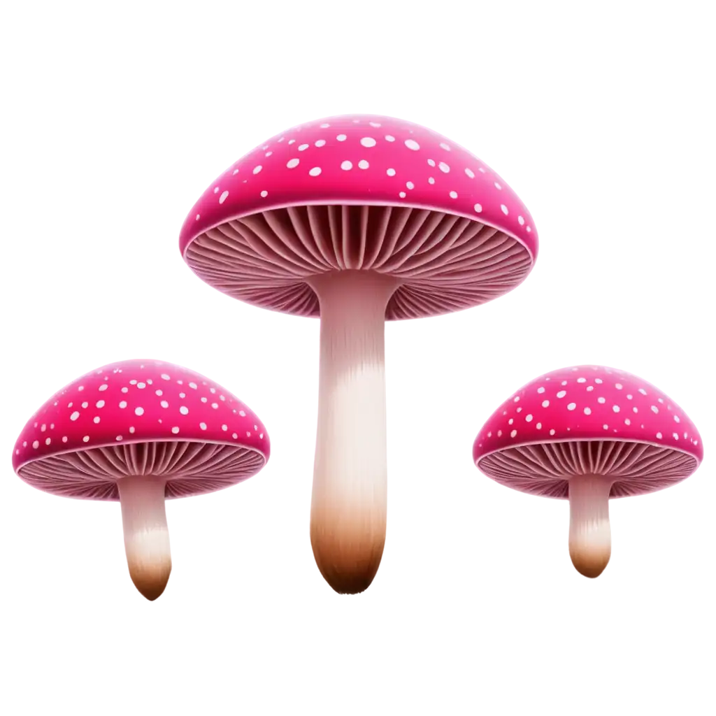 Psychedelic-Mushroom-Pink-Colour-PNG-Image-Creative-Art-for-Digital-Media