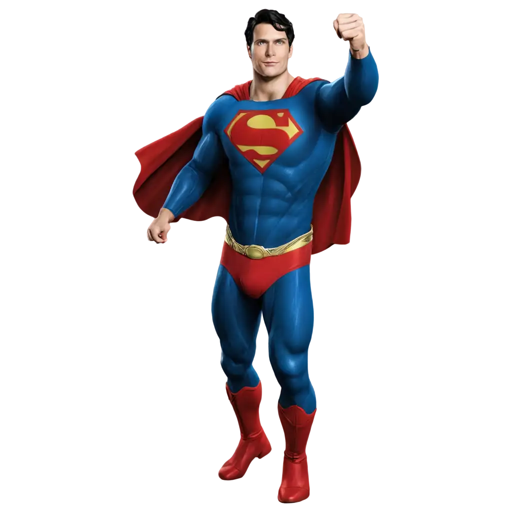 Superman-PNG-Unleash-the-Power-of-HighQuality-Superhero-Imagery