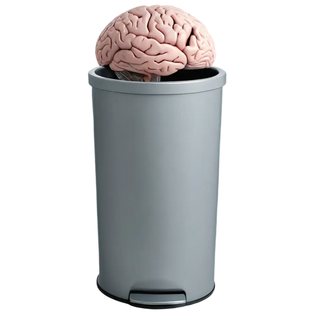 Open-Trash-Can-with-a-Human-Brain-Emerging-HighQuality-PNG-Image-for-Creative-and-ThoughtProvoking-Visuals