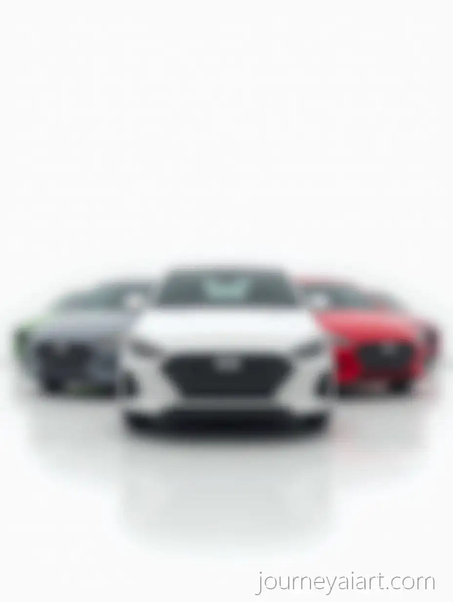 Car-photoshoot-2026-lineupUltraRealistic-Front-View-Photoshoot-of-2026-Cars-in-Studio-Setting