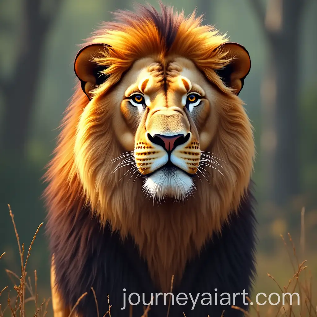 Majestic-Lion-in-a-Natural-Habitat