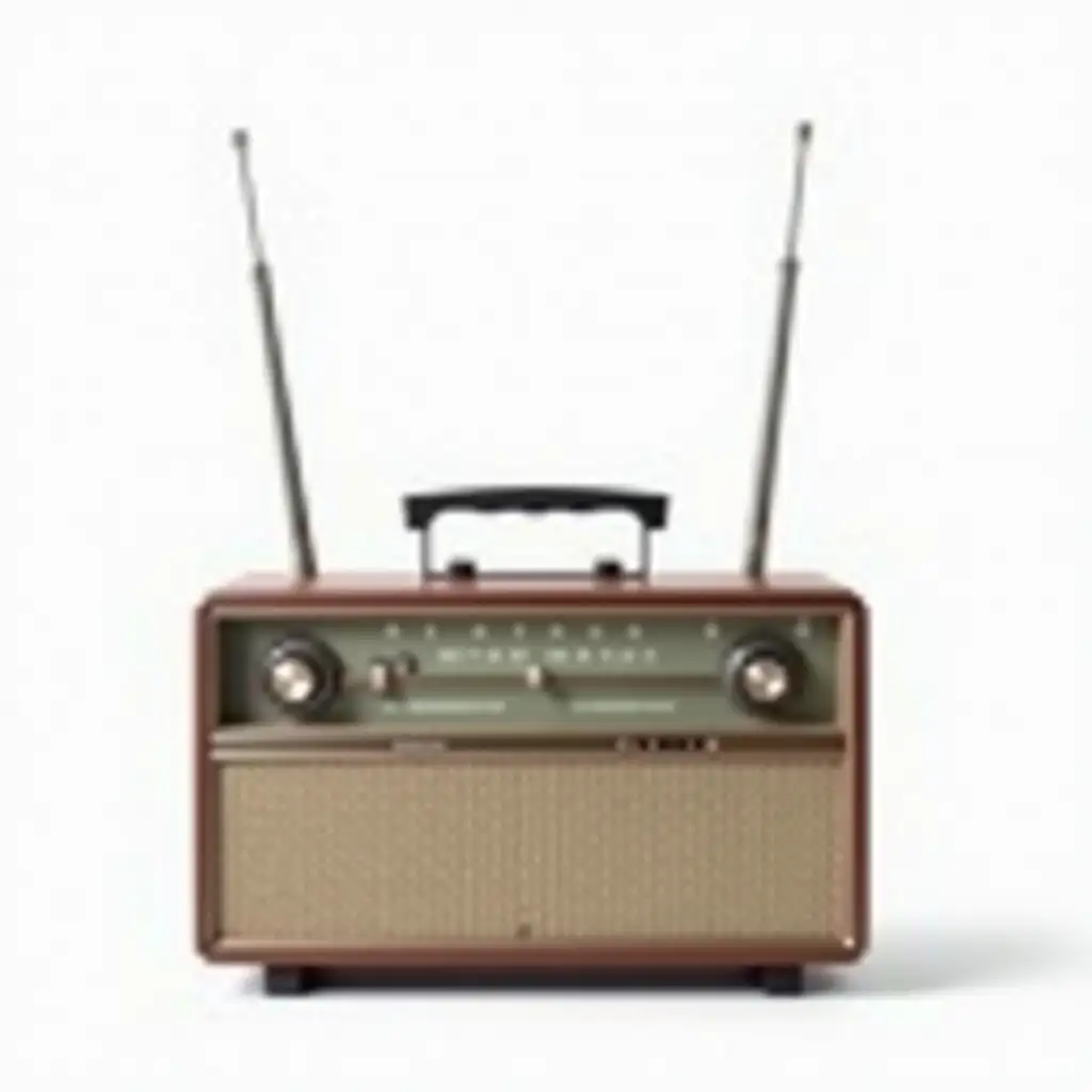 Vintage-Radio-with-Three-Extended-Antennas-in-HyperRealistic-Style