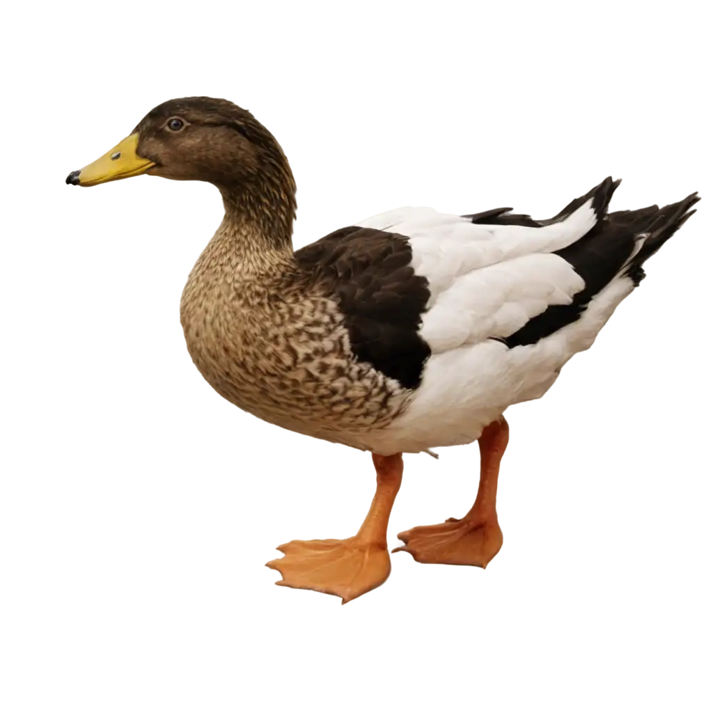 Unique-PNG-Image-of-a-Duck-with-Short-Wings-AI-Art-Prompt-Exploration