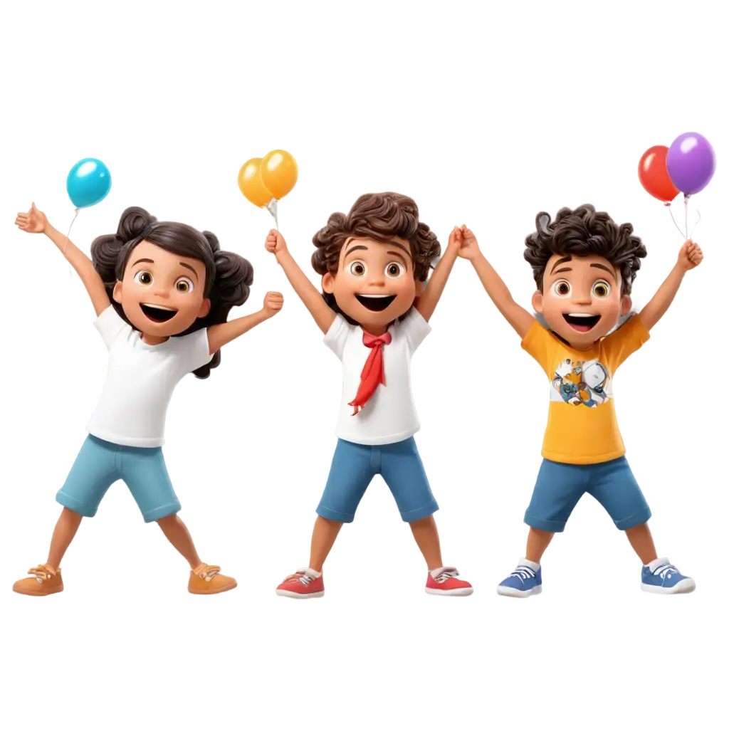 Joyful-Cartoon-Kids-Celebrating-in-PNG-Format-HighQuality-Image-for-Online-Sharing