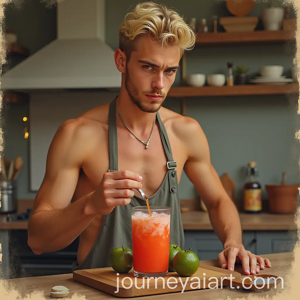 18YearOld-Danish-Guy-Making-a-Smoothie-Poster