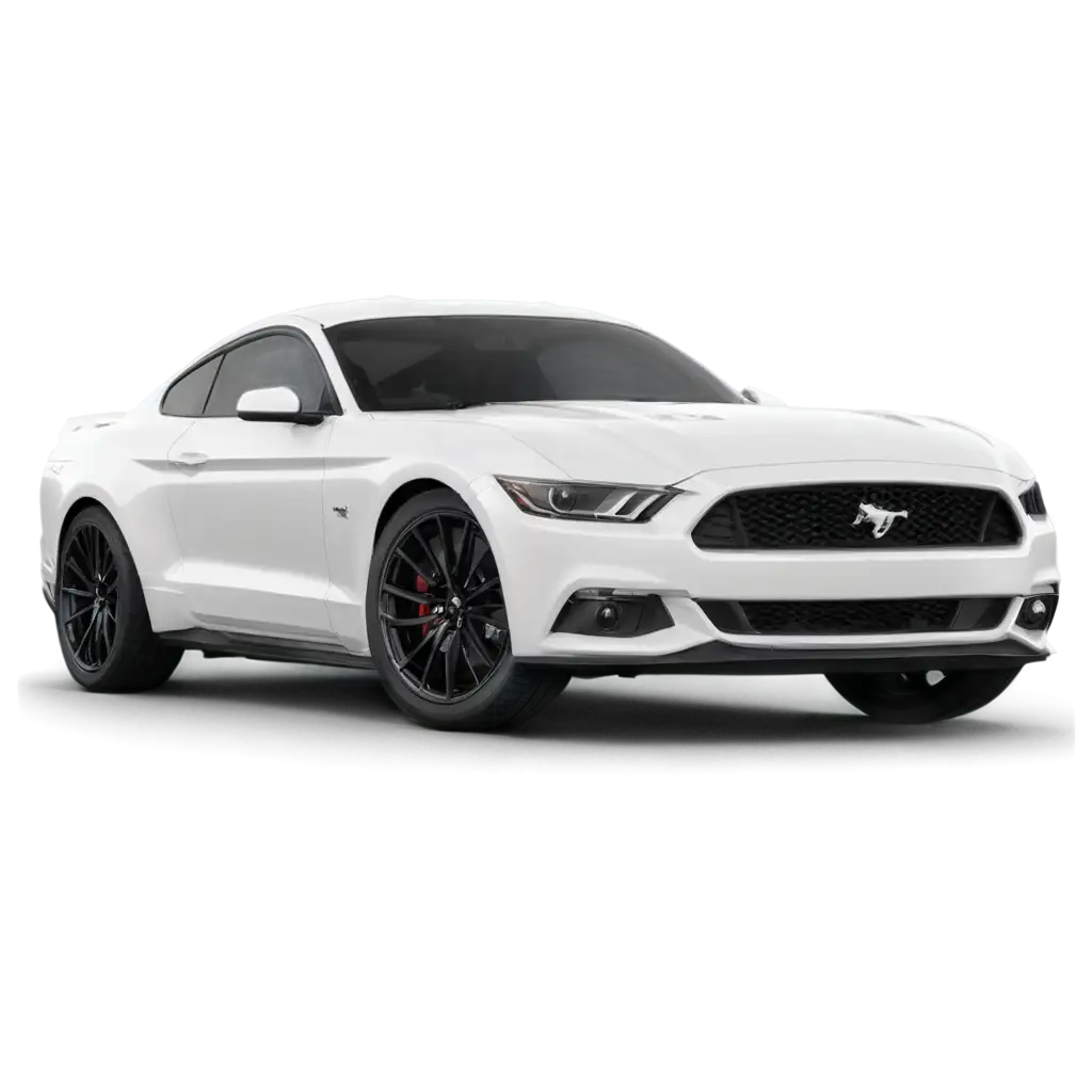 HighQuality-White-Mustang-Car-PNG-Image-Capturing-Elegance-and-Speed