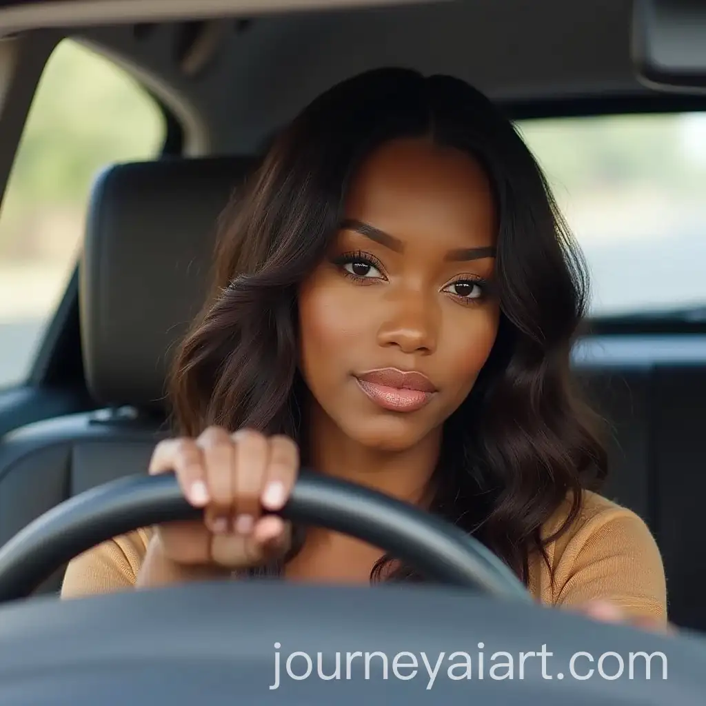 Mia-Love-Sitting-in-Car-with-a-Relaxed-Expression