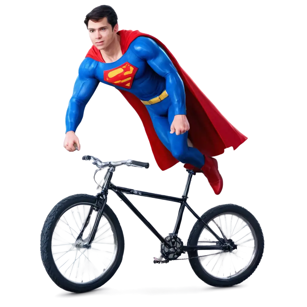 Superman-on-Bike-PNG-Image-Dynamic-Heroic-Art-for-Online-Engagement